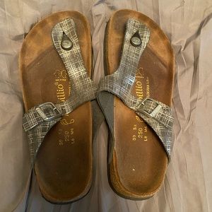 Barley used sandals